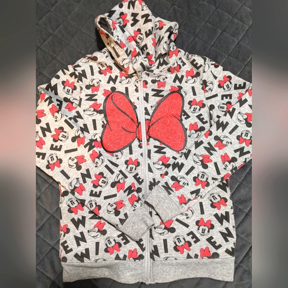 Disney Minnie Mouse Zip Up Hoodie - Picture 2 of 5